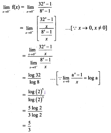Maharashtra Board Solutions Class 11-Arts & Science Maths (Part 2): Chapter 8- Continuity Ex 8.1