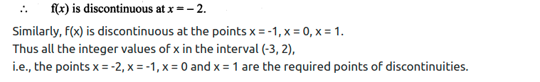 Maharashtra Board Solutions Class 11-Arts & Science Maths (Part 2): Chapter 8- Continuity Ex 8.1