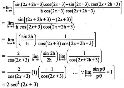 Maharashtra Board Solutions Class 11-Arts & Science Maths (Part 2): Chapter 9- Differentiation Ex 9.1