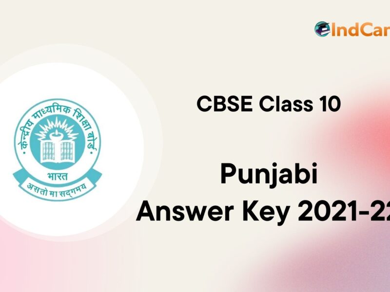 CBSE Class 10 Punjabi Answer Key 2021-22