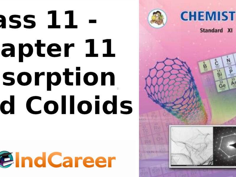 Maharashtra Board Solutions Class 11-Chemistry: Chapter 11- Adsorption and Colloids