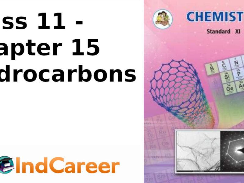 Maharashtra Board Solutions Class 11-Chemistry: Chapter 15- Hydrocarbons