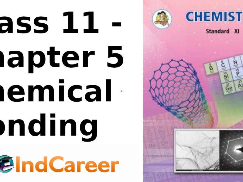 Maharashtra Board Solutions Class 11-Chemistry: Chapter 5- Chemical Bonding