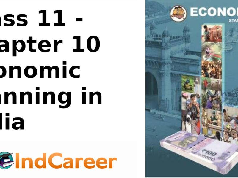 Maharashtra Board Solutions Class 11-Economics: Chapter 10- Economic Planning in India