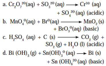 Maharashtra Board Solutions Class 11-Chemistry: Chapter 6- Redox Reactions  4.A