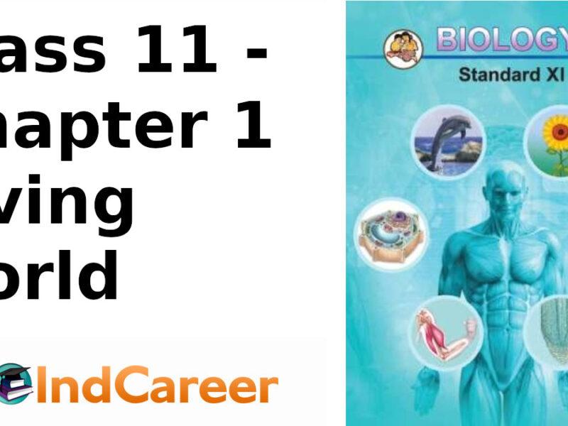 Maharashtra Board Solutions Class 11-Biology: Chapter 1- Living world