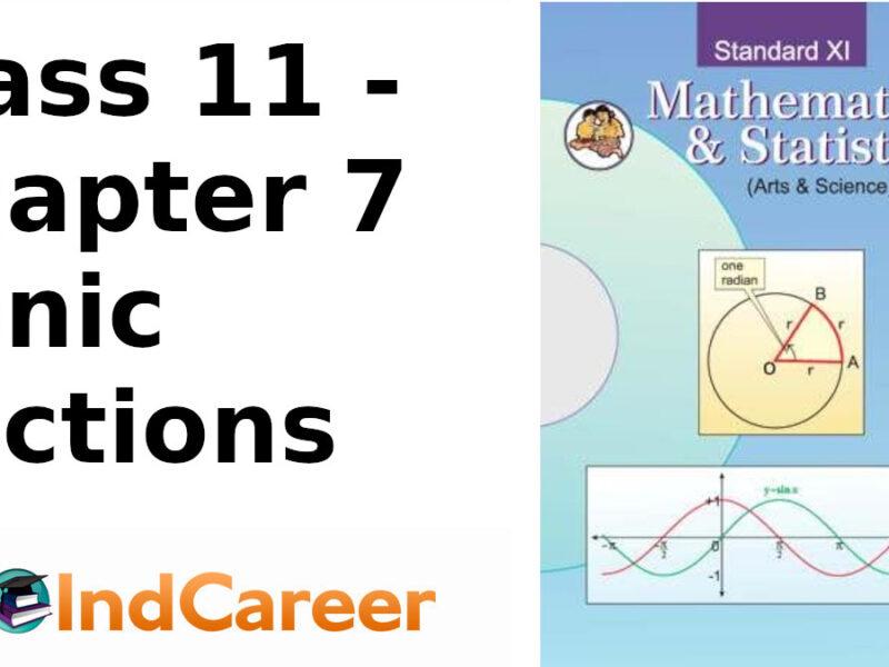 Maharashtra Board Solutions Class 11-Arts & Science Maths (Part 1): Chapter 7- Conic Sections