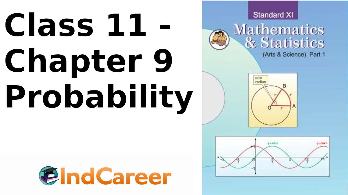Maharashtra Board Solutions Class 11-Arts & Science Maths (Part 1): Chapter 9- Probability