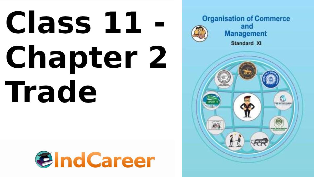Maharashtra Board Solutions Class 11-Organisation of Commerce and Management: Chapter 2- Trade
