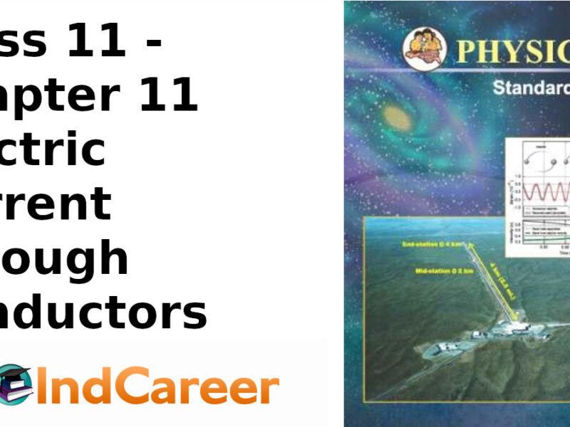 Maharashtra Board Solutions Class 11-Physics: Chapter 11- Electric Current Through Conductors