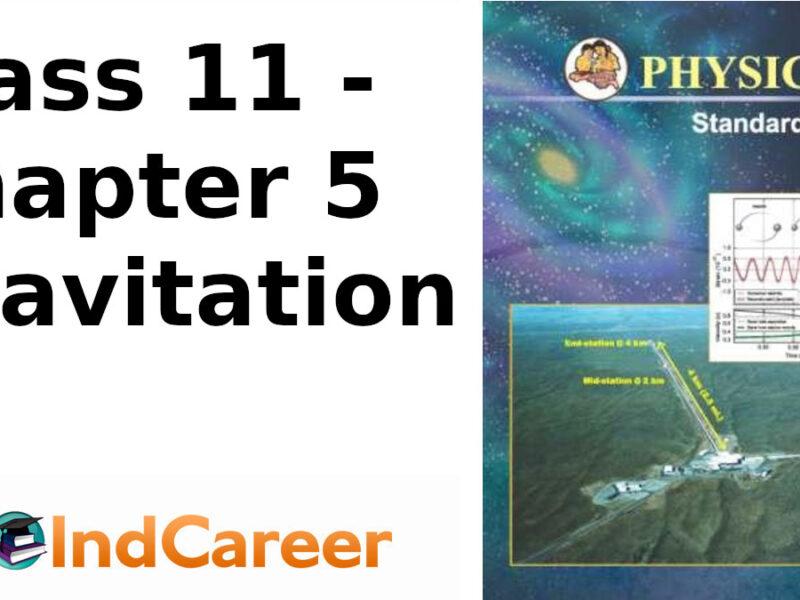 Maharashtra Board Solutions Class 11-Physics: Chapter 5- Gravitation