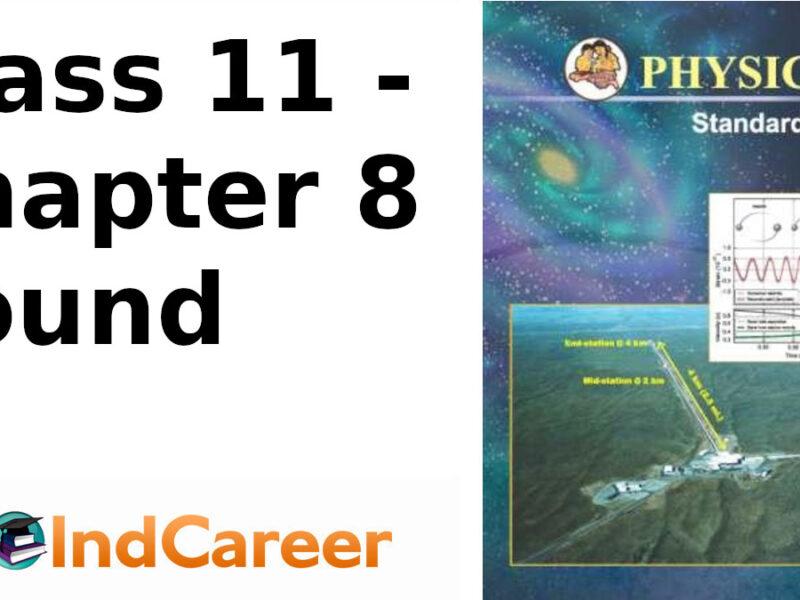 Maharashtra Board Solutions Class 11-Physics: Chapter 8- Sound