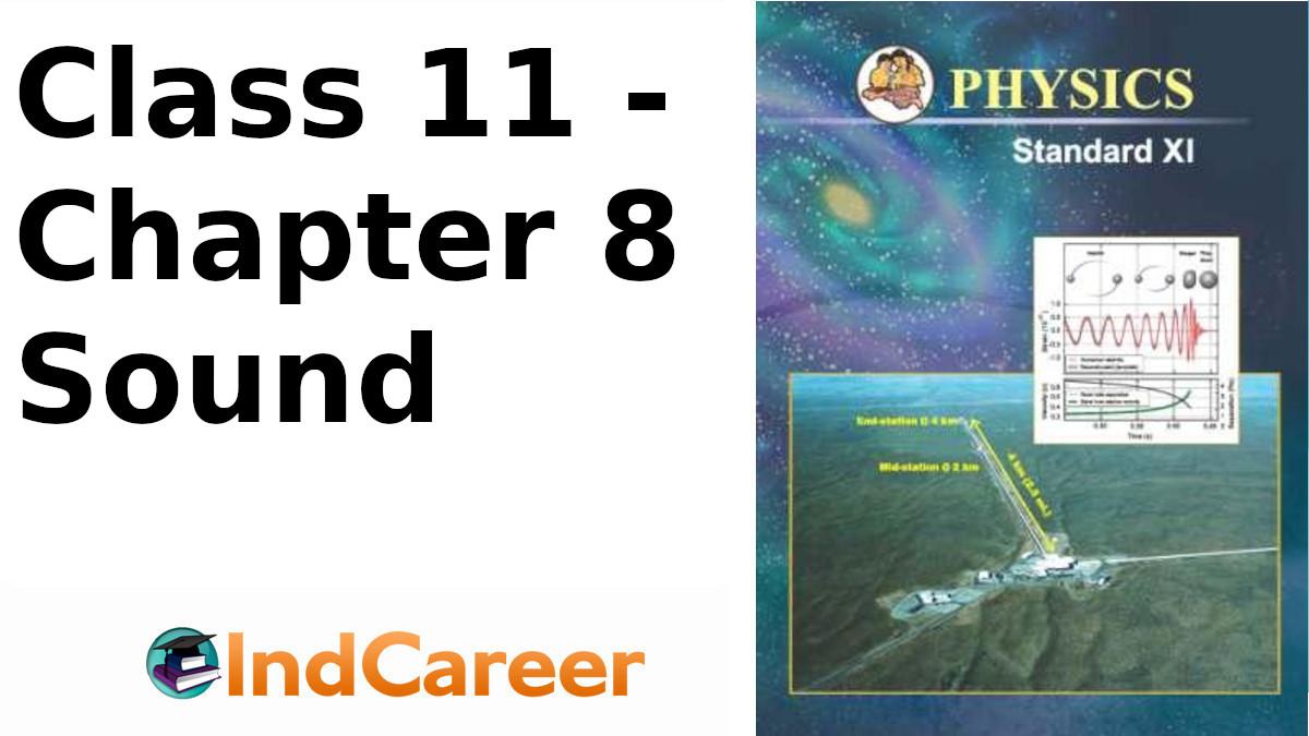 Maharashtra Board Solutions Class 11-Physics: Chapter 8- Sound