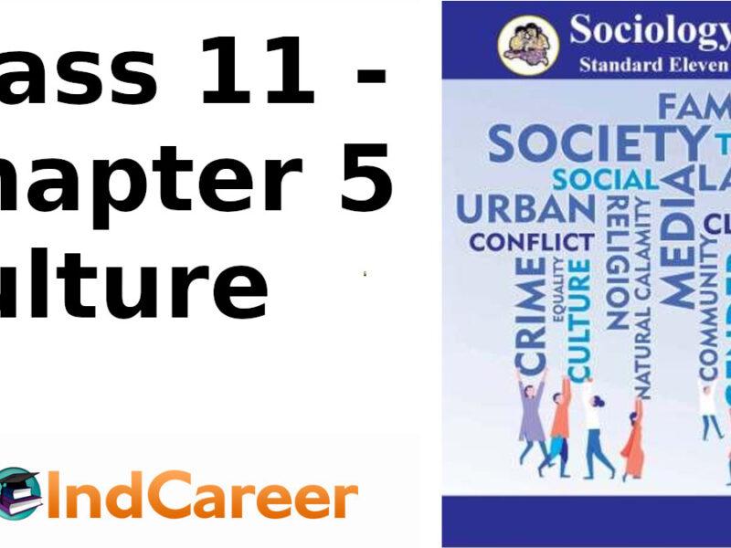 Maharashtra Board Solutions Class 11-Sociology: Chapter 5- Culture