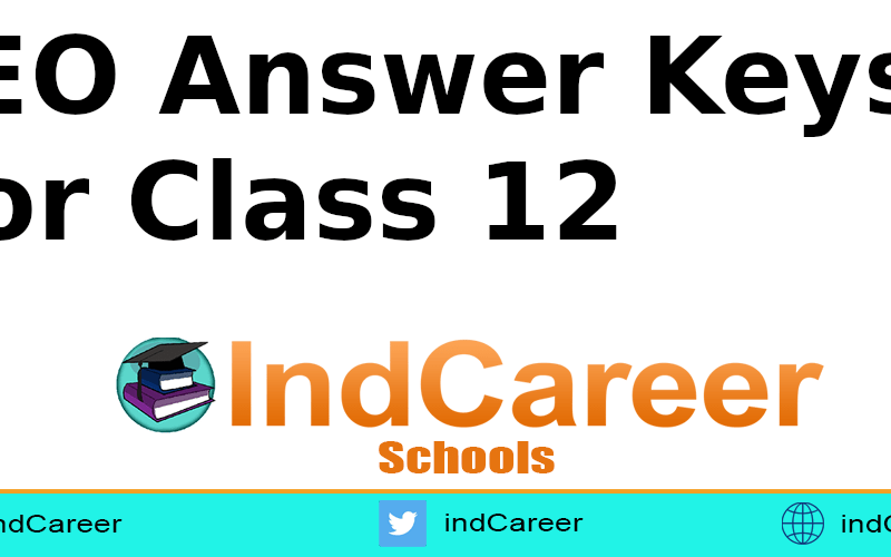 IEO Answer Keys for Class 12