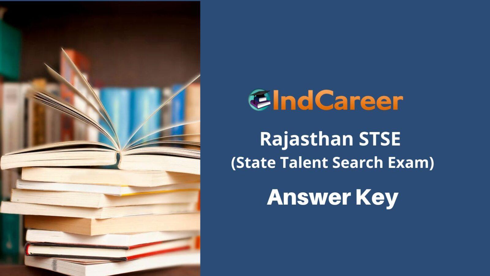 Rajasthan STSE Answer Key