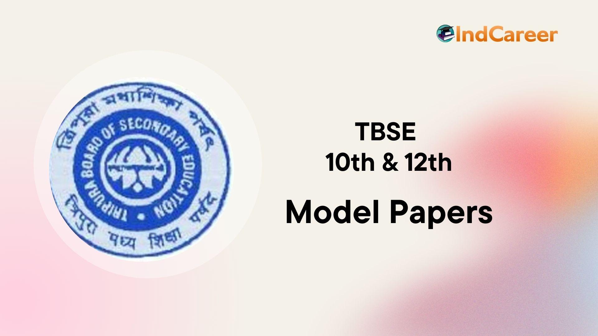 TBSE Model Paper 2022