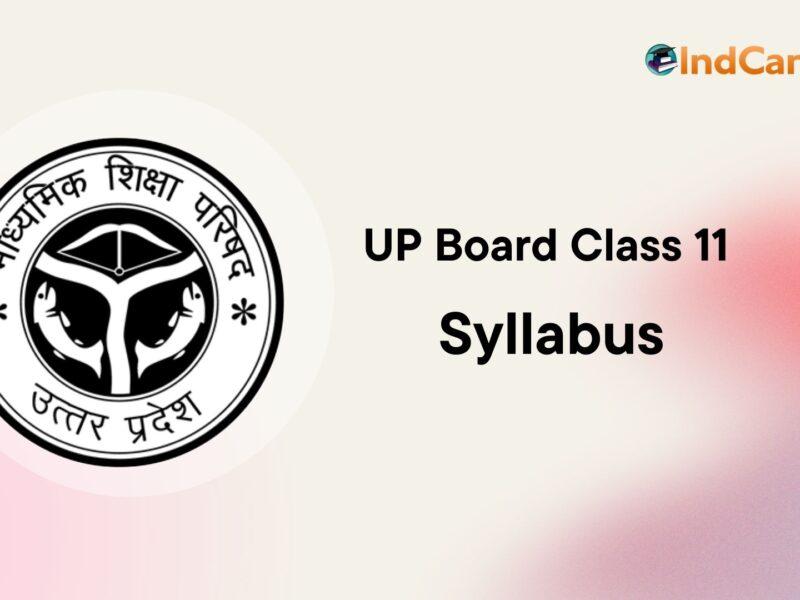UP Board 11th Syllabus