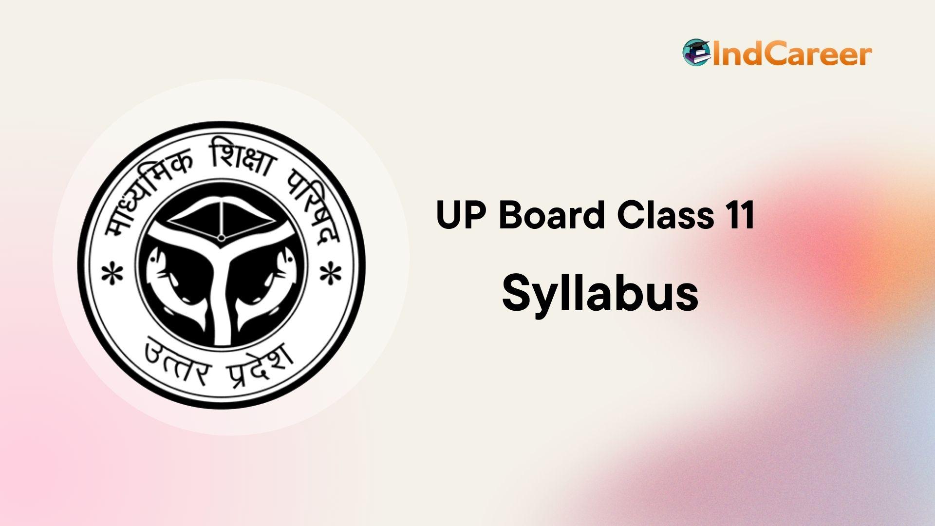 UP Board 11th Syllabus