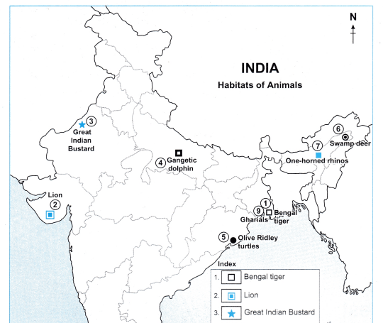 Maharashtra Board Solutions for Class 10- Geography: Chapter 5- Natural Vegetation and Wildlife
