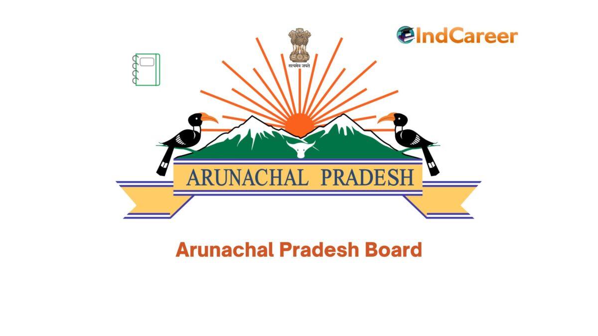 Arunachal Pradesh Board