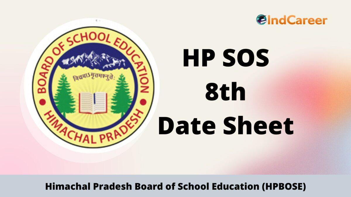 HPSOS 8th Date Sheet