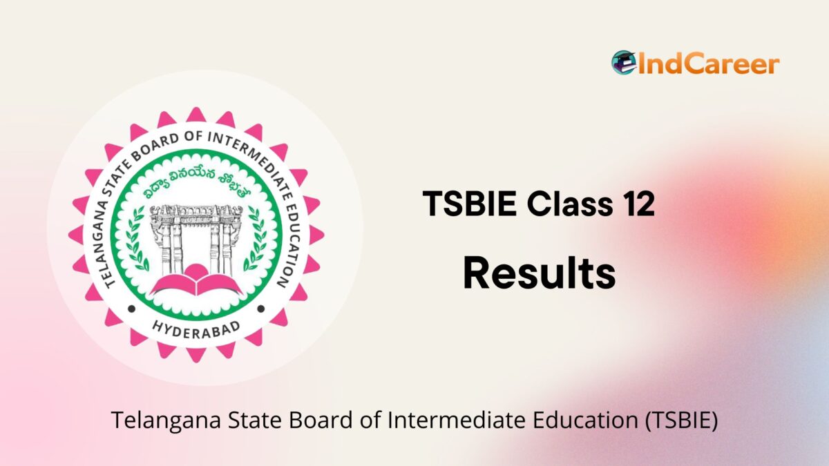 TS Inter Results, TSBIE Result