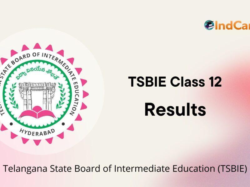 TS Inter Results, TSBIE Result