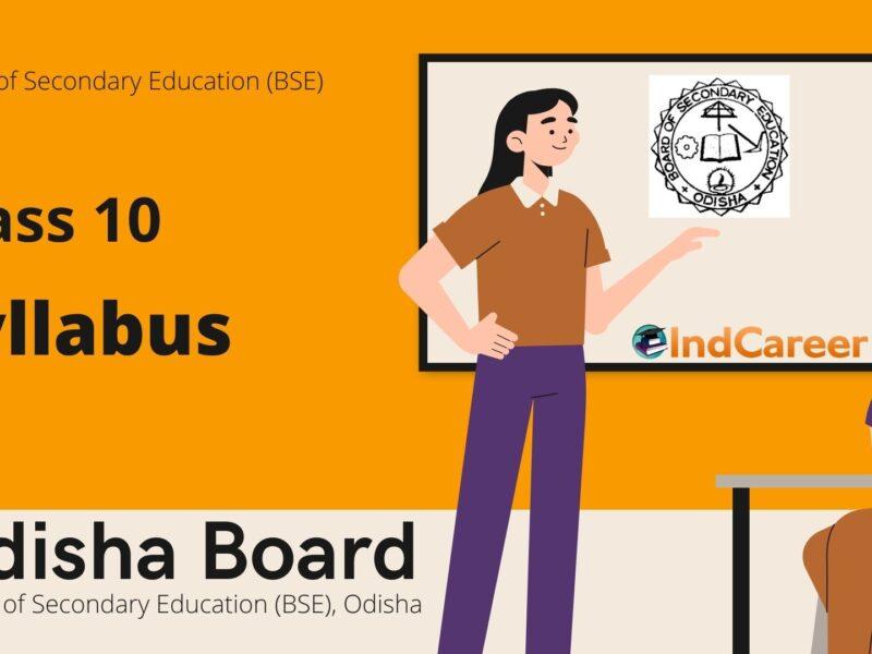 Odisha 10th Syllabus