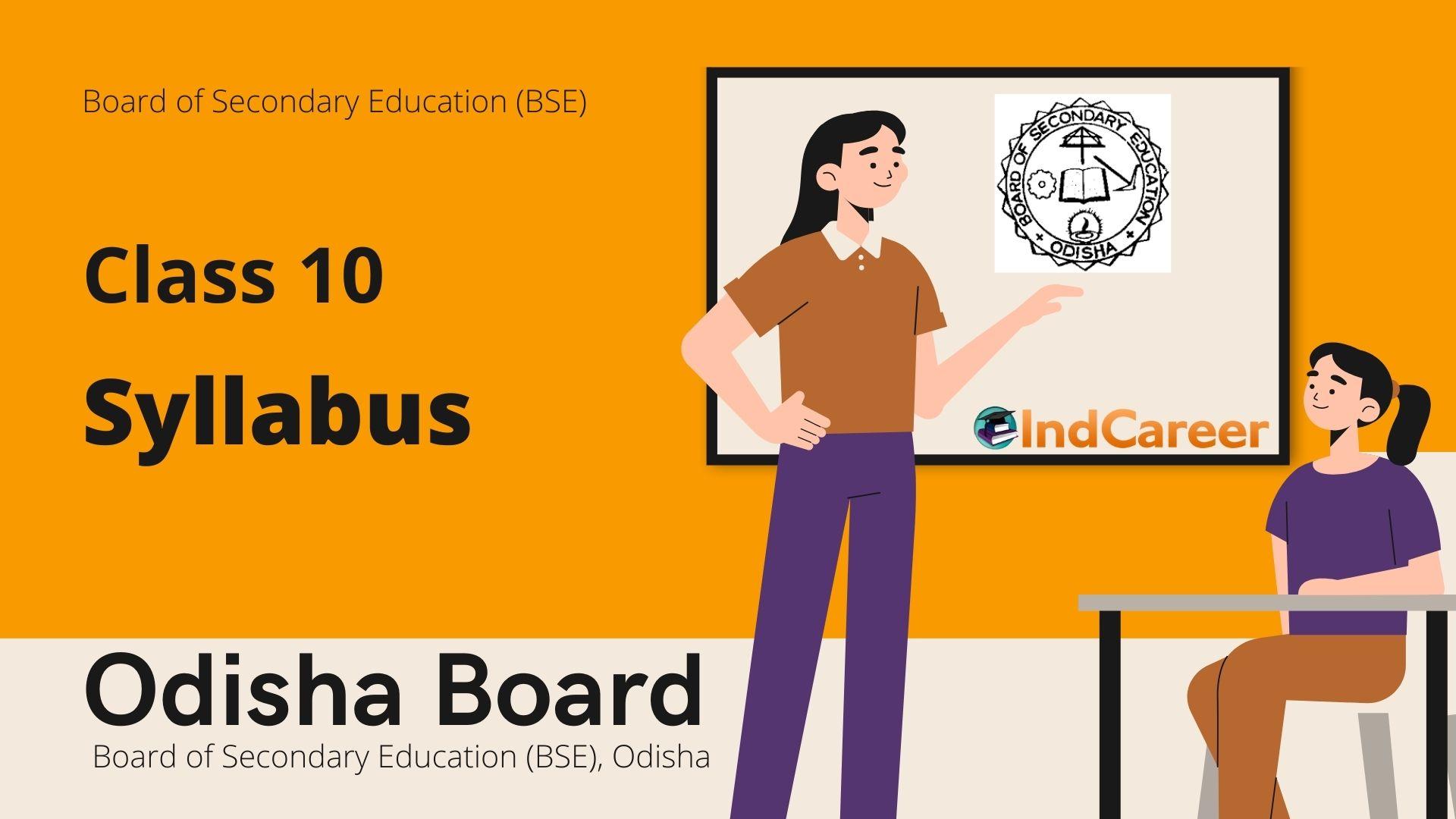 Odisha 10th Syllabus
