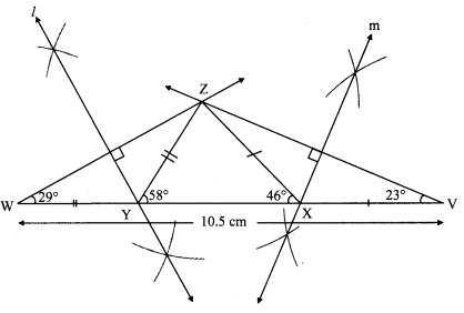 Maharashtra Board Class 9 Maths Solutions Chapter 4 Constructions of Triangles Practice Set 4.3 4