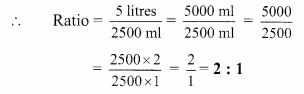 Maharashtra Board Class 9 Maths Solutions Chapter 4 Ratio and Proportion Practice Set 4.1 2