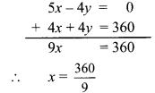 Maharashtra Board Class 9 Maths Solutions Chapter 5 Linear Equations in Two Variables Practice Set 5.2 8