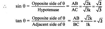 Maharashtra Board Class 9 Maths Solutions Chapter 8 Trigonometry Practice Set 8.2 16