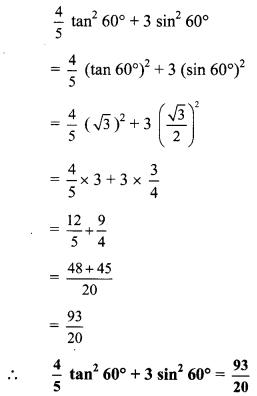 Maharashtra Board Class 9 Maths Solutions Chapter 8 Trigonometry Practice Set 8.2 32