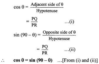 Maharashtra Board Class 9 Maths Solutions Chapter 8 Trigonometry Practice Set 8.2 45