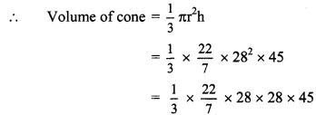 Maharashtra Board Class 9 Maths Solutions Chapter 9 Surface Area and Volume Practice Set 9.2 1