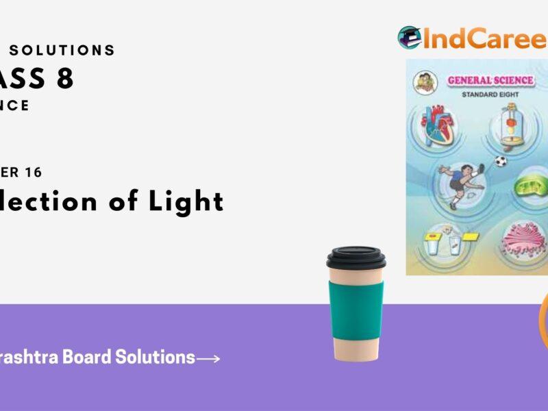Maharashtra Board Solutions Class 8-Science: Chapter 16- Reflection of Light