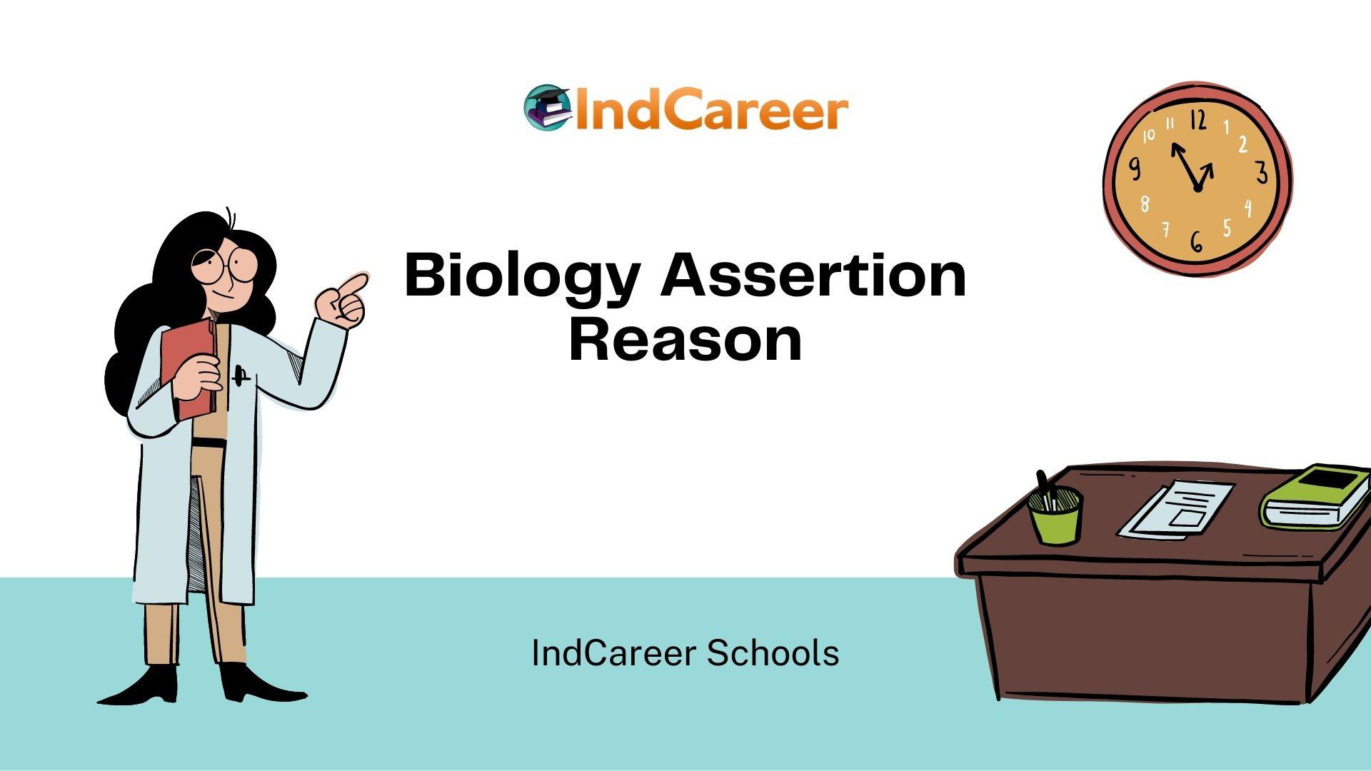 Biology Assertion Reason