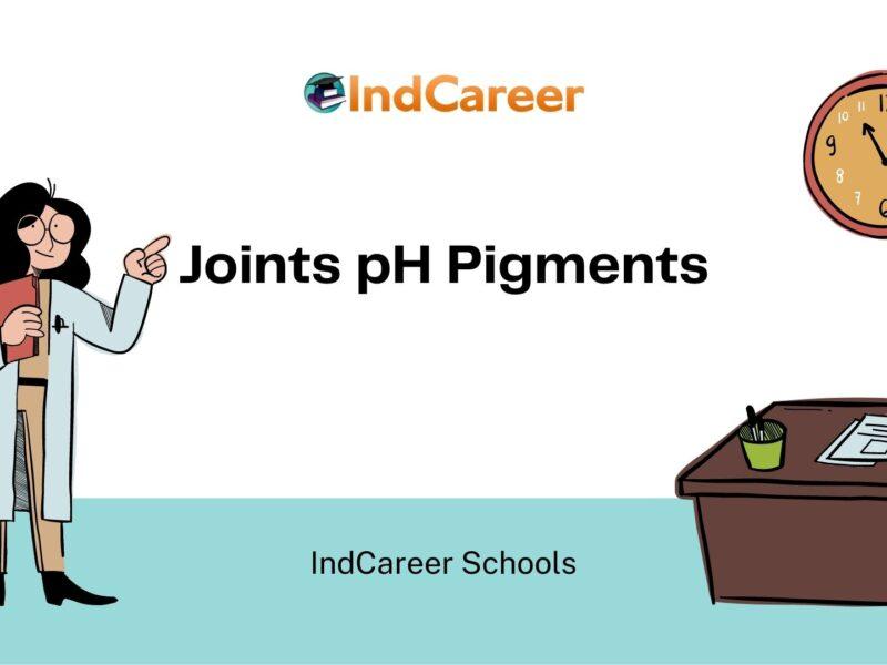 Joints pH Pigments