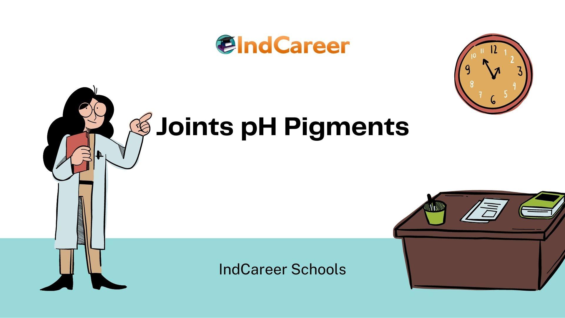Joints pH Pigments