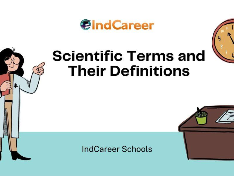 Scientific Terms and Their Definitions