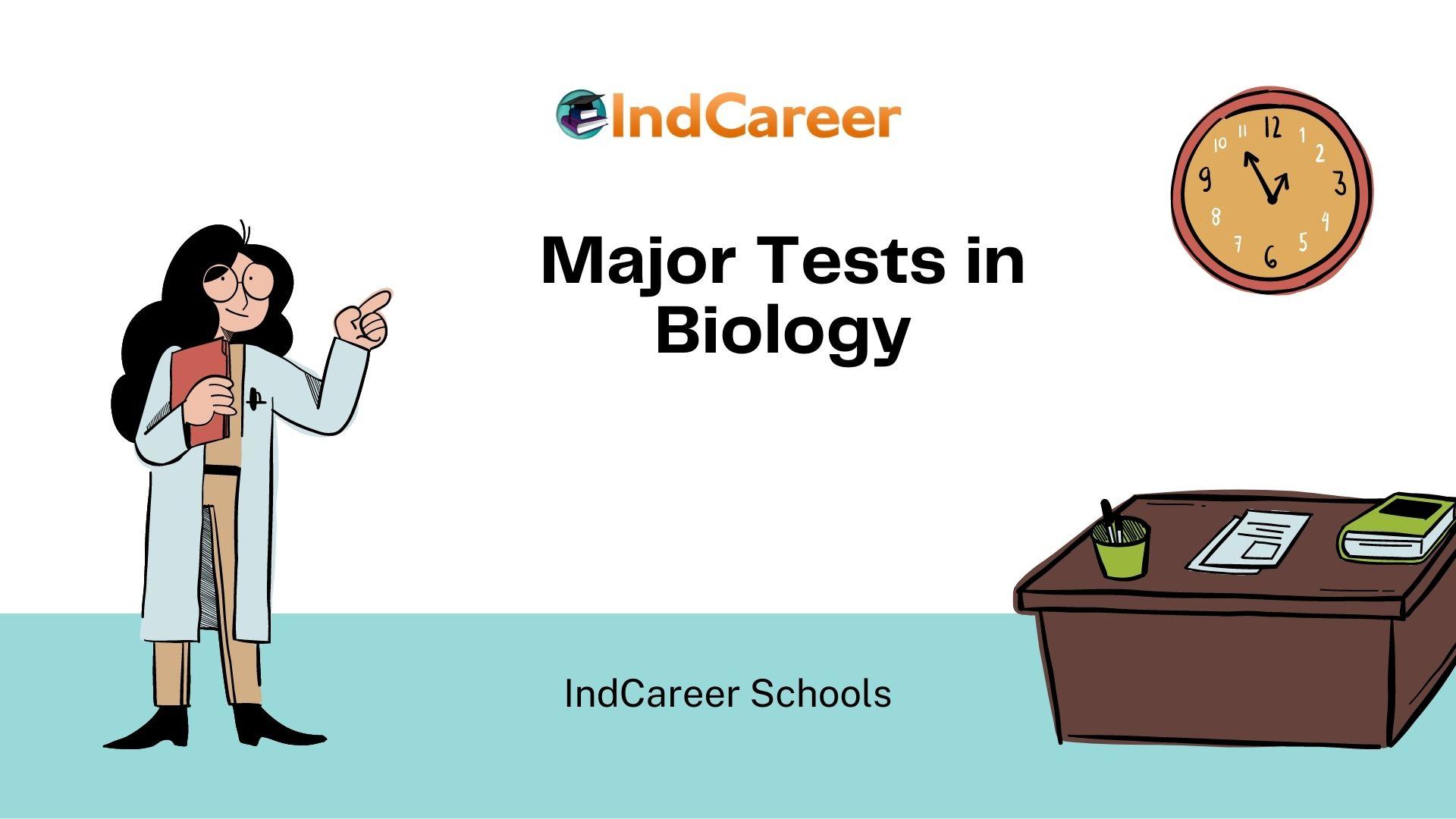 Major Tests in Biology
