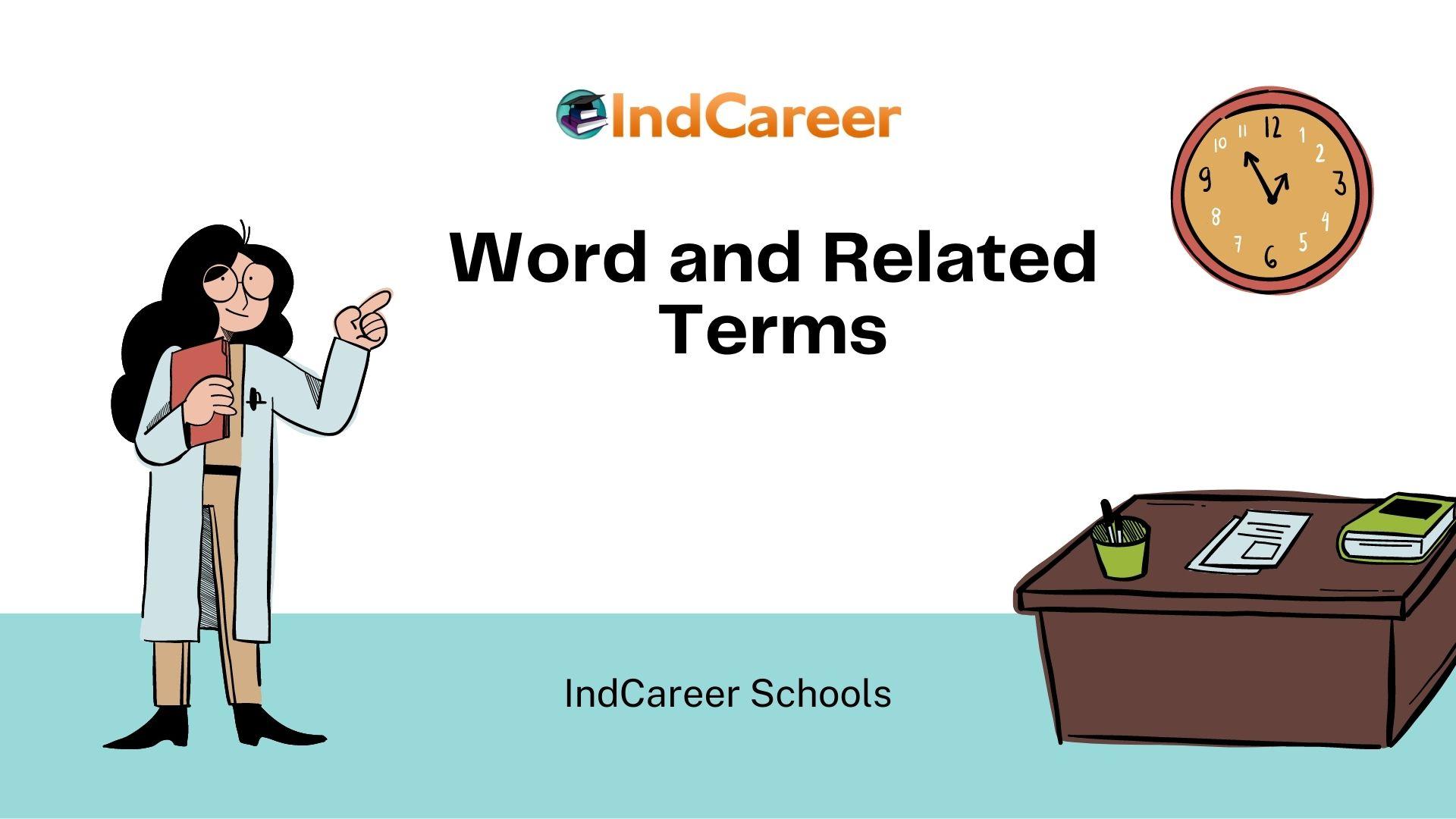 Word and Related Terms