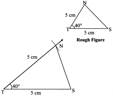 Maharashtra Board Class 7 Maths Solutions Chapter 1 Geometrical Constructions Practice Set 3 2