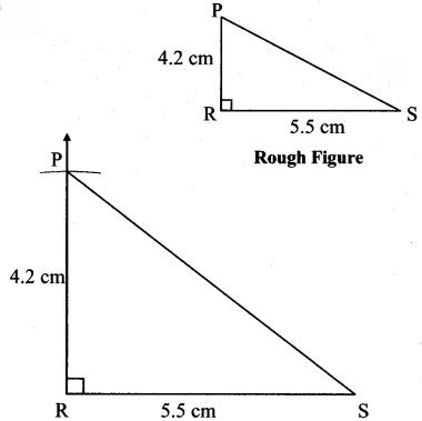 Maharashtra Board Class 7 Maths Solutions Chapter 1 Geometrical Constructions Practice Set 3 4