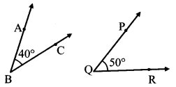 Maharashtra Board Class 7 Maths Solutions Chapter 4 Angles and Pairs of Angles Practice Set 16 1