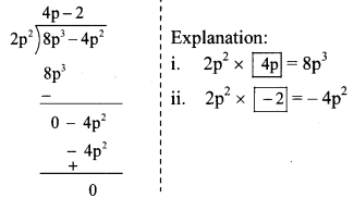 Maharashtra Board Class 8 Maths Solutions Chapter 10 Division of Polynomials Practice Set 10.1 6