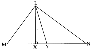 Maharashtra Board Class 8 Maths Solutions Chapter 4 Altitudes and Medians of a Triangle Practice Set 4.1 1