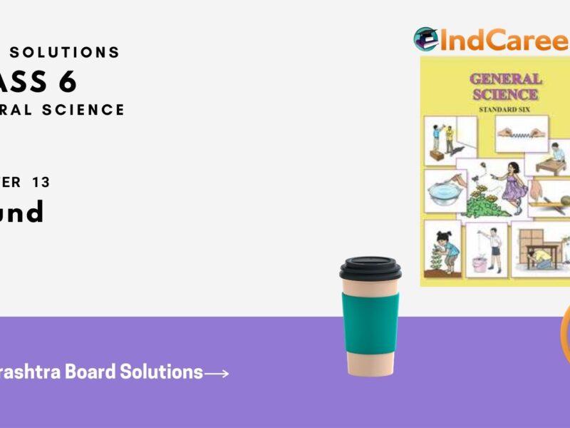 Maharashtra Board Solutions Class 6-Science: Chapter 13- Sound